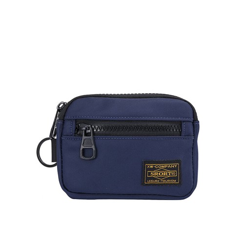Canvas Coin Purse Card Holder Zipper Short Wallet Solid Color Men's Bag HOT - Picture 24 of 26