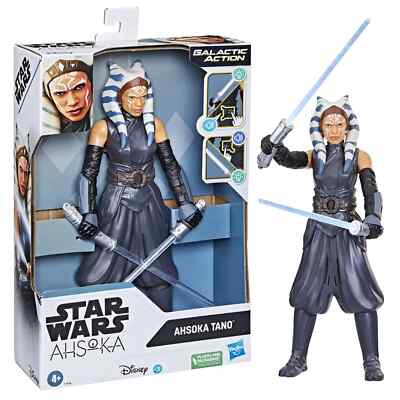 Star Wars: Ahsoka Tano Galactic Action - Sound Effects & Iconic Phrases 12'' -NEW