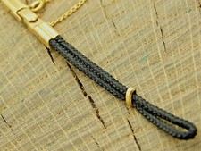 Vintage NOS JB Champion Unused Butterfly Clasp Gold Filled Nylon Watch Band