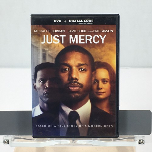 Just Mercy DVD Michael B. Jordan, Jamie Foxx, Brie Larson