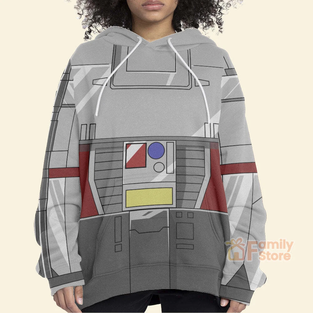 Transformers Megatron Hoodie & Sweatpants Set, Cosplay Costume