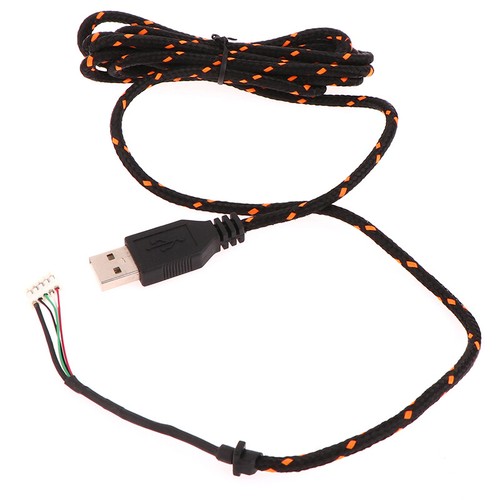 Nylon USB Mouse Cable Line Replacement Wire Steelseries KANA Special Mouse Lines