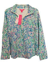 NWT LILLY PULITZER SIZE XL BLUE GREEN & PINK ...