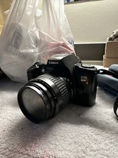 Canon EOS Rebel X S 35mm  SLR Film Camera w/ Canon Zoom TESTED AND WORKS GREAT