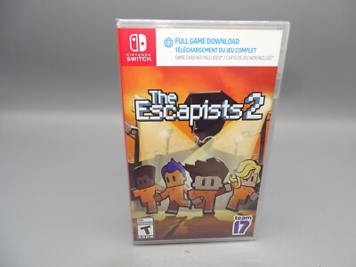 The Escapists 2 Nintendo Switch Team 17 Sealed Brand New - Code in Box Download