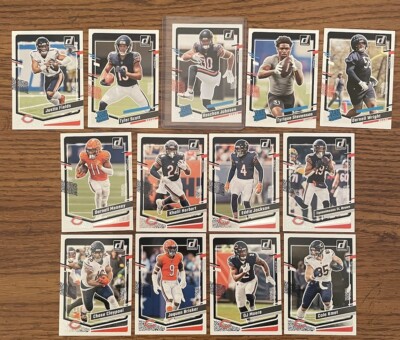 2023 Donruss Bears Complete Set Roschon Johnson Justin Fields 