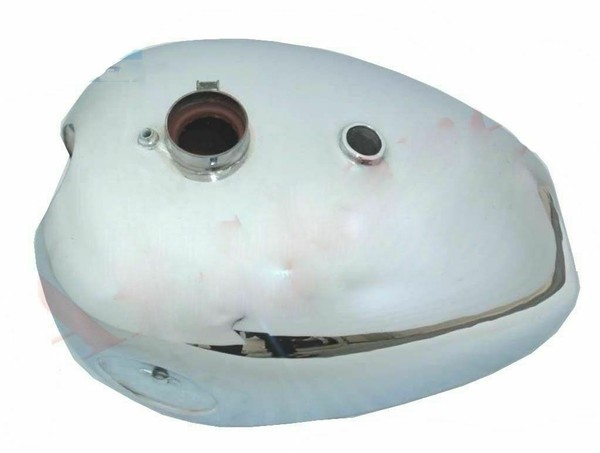 Bsa Gold Star Benzin Gas Kraftstofftank Stahl Verchromt Ecs-image