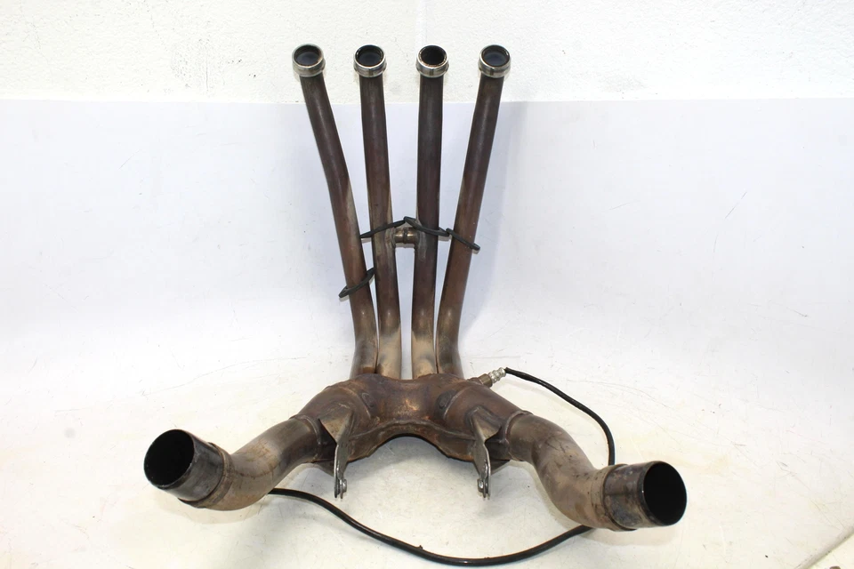 Yamaha Fjr1300a 2009 ABS sistema de escape completo cabezales silenciador de tubo Foto 3 de 4