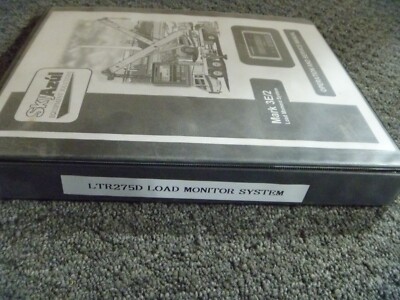 SkyAzul LTR275D Mark 3E/2 Load Monitor System Operation Service Repair Manual xz