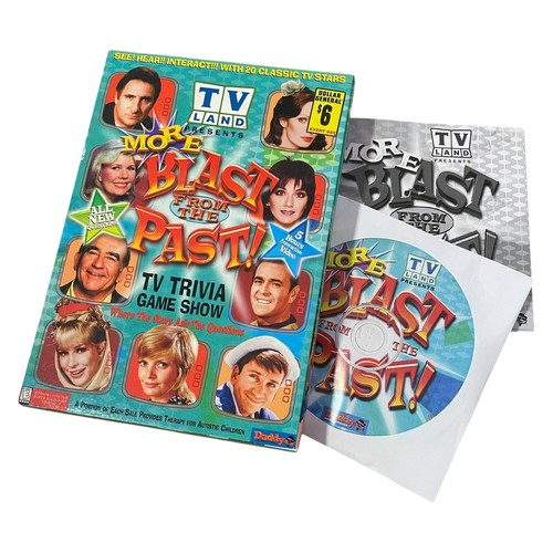 TV Land More Blast From the Past TV Trivia Game Show Win / MAC / CD-ROM Big Box - Picture 6 of 7