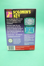 Vintage Gioco Solomon&acute;s Key Nes Nintendo Game CIB