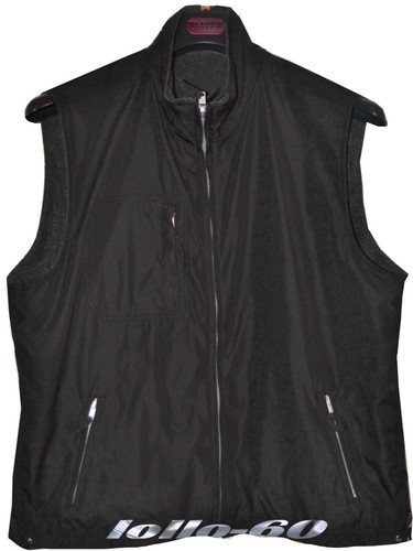 Gilet UOMO taglie forti 6XL giubbino smanicato reversibile nero SEA BARRIER  | eBay