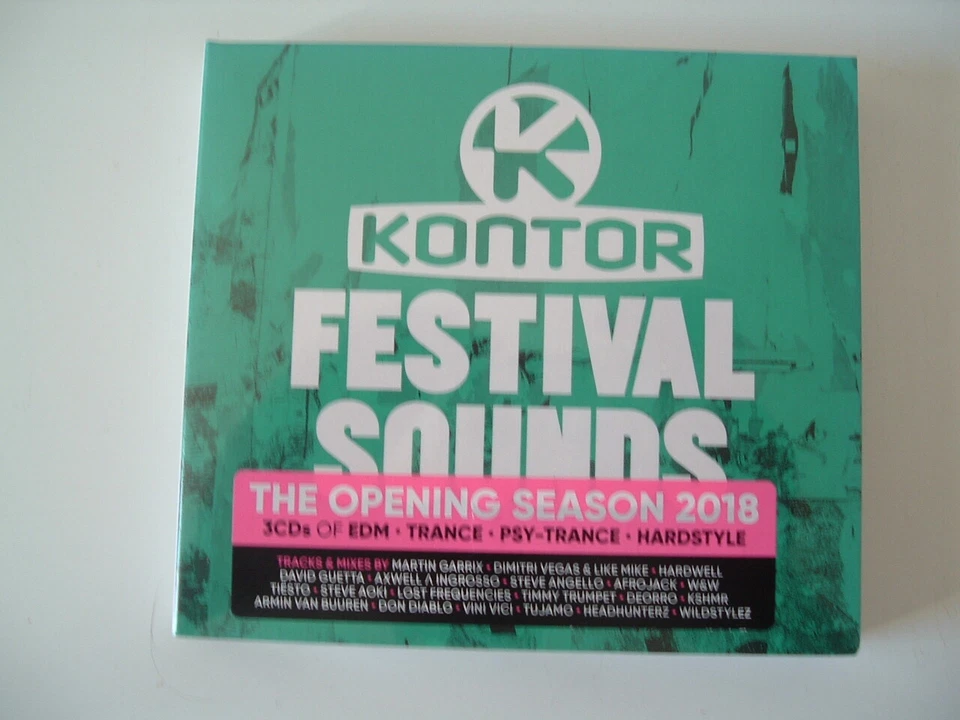 Kontor - Festival Sounds 2018, Neu OVP, 3 CD Set, 2018 !!