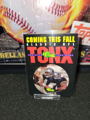 1993 Classic NFL Tonx Cap Game Promo Troy Aikman Dallas Cowboys