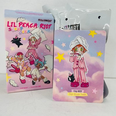 POP MART x Lil Peach Riot Sleepover Series Gigi-Brush Teeth Confirmed Figure