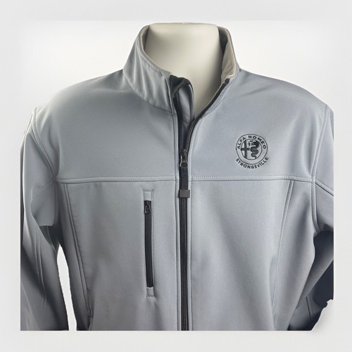 Port Authority Alfa Romeo Soft Shell Fleece Lined Full Zip Jacket Mens L - Picture 6 of 12