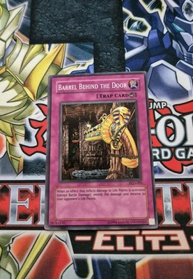 Yu-Gi-Oh Barrel Behind the Door in Super Rare aus PGD-095 | Near Mint |Oldschool
