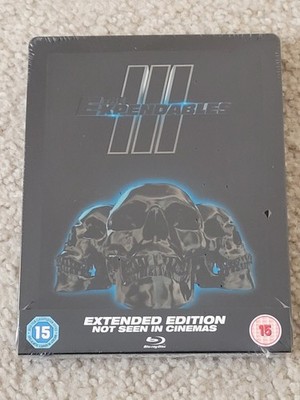 Expendables 3 Embossed Steelbook Zaavi Exclusive Extended Edition (Blu-ray)  NEW