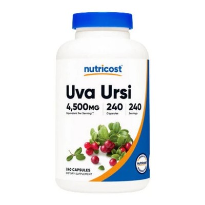 Uva Ursi Capsules 240 Count 4;500 Mg by Nutricost