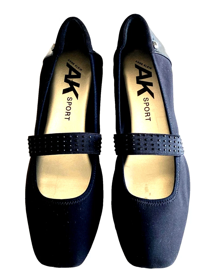 Zapatos planos Mary Jane para mujer ANN KLEIN AK Sport AK7UGENE talla 11M negros Foto 3 de 4