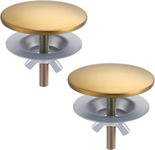 Kitchen Sink Hole Cover, 2 PCS Faucet Plate Stopper, Countertop Cap, Tap Blankin