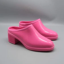 Kate Spade New York Pink Puddle Garden Clogs Women's Size 9