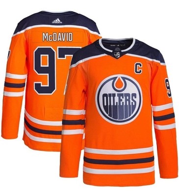 Adidas Edmonton Oilers 97 Connor McDavid Authentic Hockey