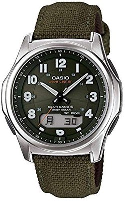 Casio Wave Ceptor WVA-M630B-3AJF Solar Atomic Watch Khaki Nylon Japan New