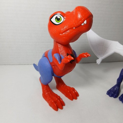 Figura Spidey and his Amazing Friends Marvel Dino-Webs Ghostasaurus & Spidey-Rex - Imagen 2 de 6
