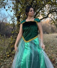 Adult Women's Frozen 2 Anna B Costume Multi Color HC-1408