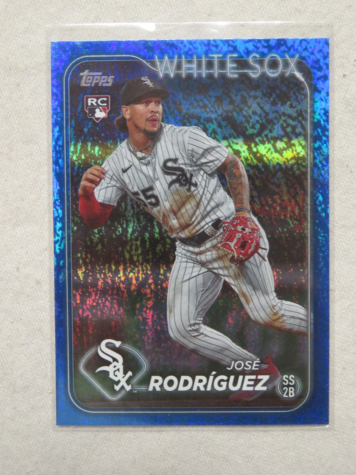 JOSE RODRIGUEZ - 2024 Topps Series 1 RC Blue Foil #86 /999 Chicago White Sox