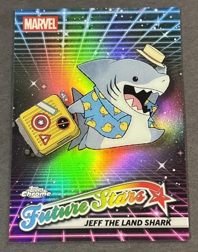2025 Topps Chrome Marvel - Jeff The Land Shark - Future Stars - FS-6