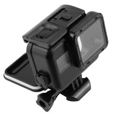 Black Diving Waterproof Case Cover Touch Screen Backdoor For Gopro Hero 5/6/7