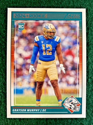 2024 Panini Score Football #388 RC Grayson Murphy Miami Dolphins NFL