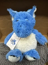 Warmies  - Cozy Plush - Large Blue Dragon - Microwavable Heated - Lavender Scent