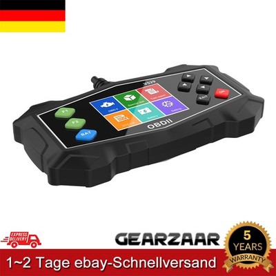 KFZ OBD2 Diagnosegerät für Alle Fahrzeuge EOBD Auto Adapter OBD Auto Diagnose