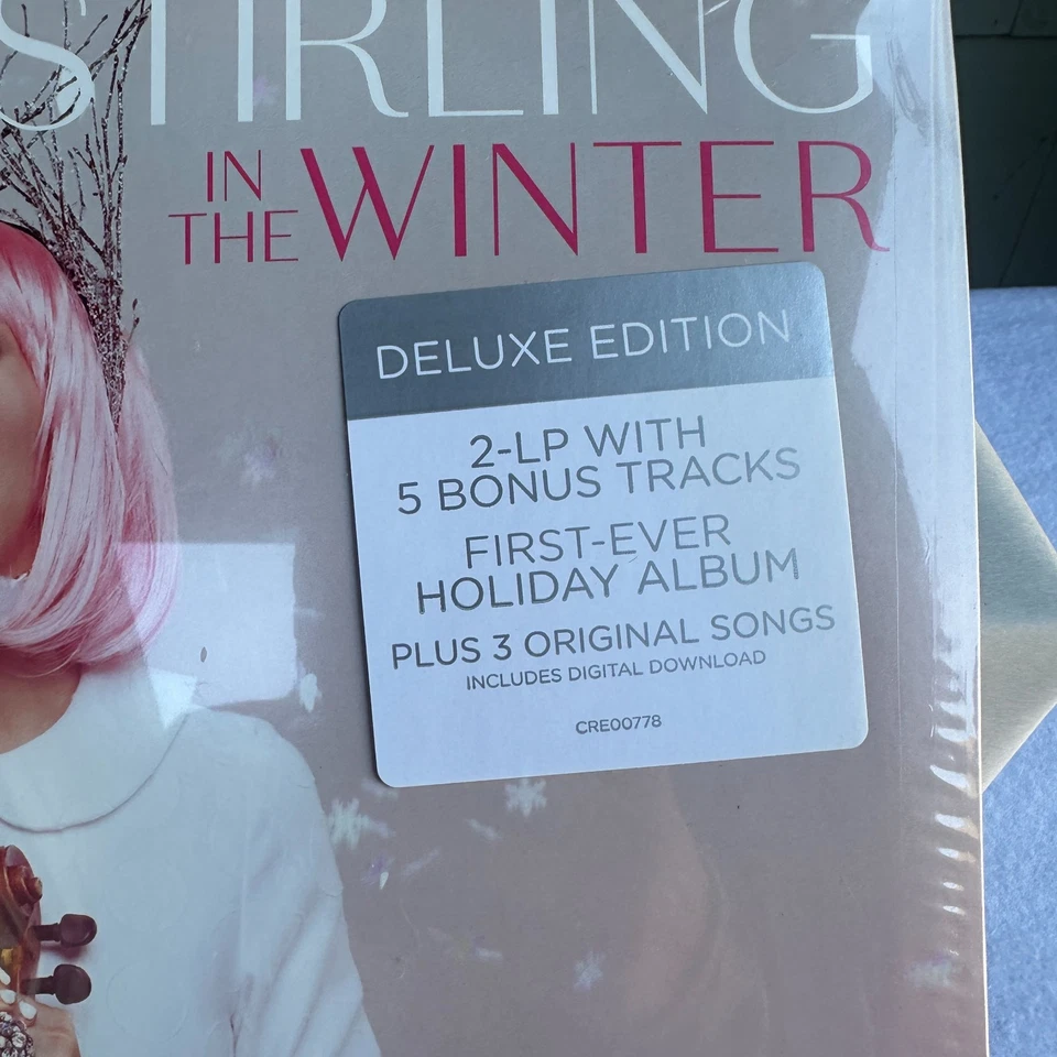Lindsey Sterling Warmer In The Winter Vinyl LP Deluxe Edition Album Christmas - Image 2 of 4