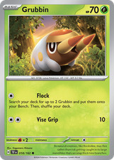 Grubbin 018/162 Temporal Forces Common Pokemon NM/M