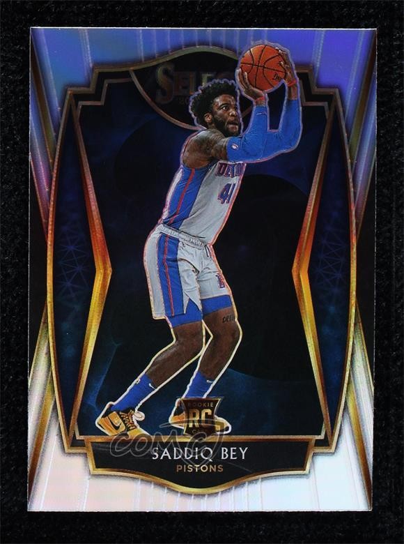 2020-21 Panini Select Premier Level Silver Prizm Saddiq Bey #175 1d0h
