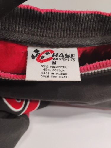 Rare VTG CHASE AUTHENTICS Dale Earnhardt Sr. Intimidator Sweatshirt 90s Black M - Picture 13 of 18