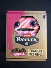 Zuru Fuggler Baby Pinkles 3.5" Pink Fuggler Wide Eyed Wierdo Keychain Keyring