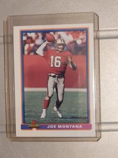 1991 Bowman Joe Montana #479 49er 