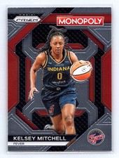 Kelsey Mitchell 2024 Panini WNBA Monopoly Prizm #WNBA28 Kelsey Mitchell