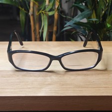 Fendi Womens Eyeglass Frames F966R 52-14-135 Black Vintage Italy