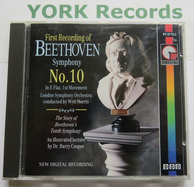 BEETHOVEN - Symphony No 10 MORRIS London Symphony Orchestra - Ex Con CD Imp