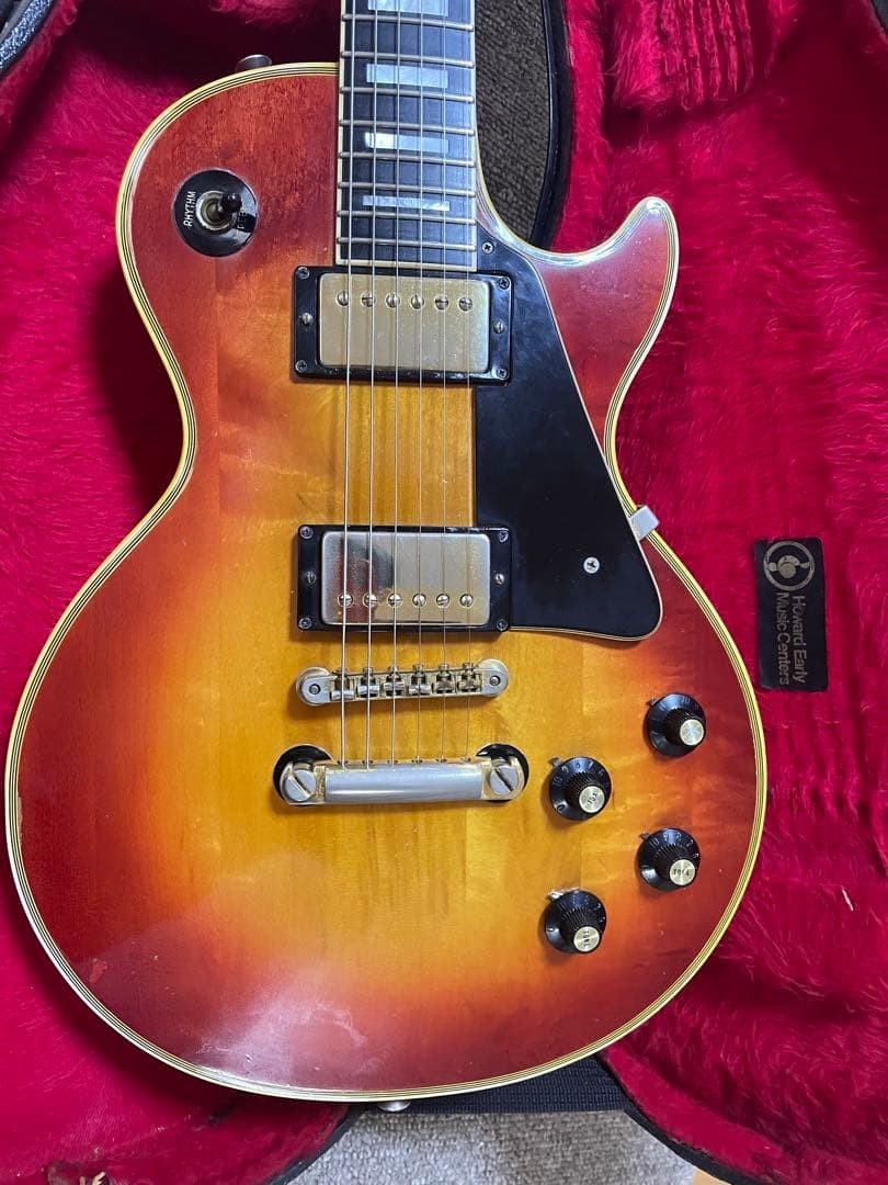 Electric Guitar Gibson 1972 Les Paul Custom CSB Sunburst Made in