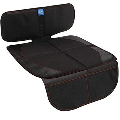 funbliss Car Seat Protector for Child 1 Count (Pack of 1), BLACK 