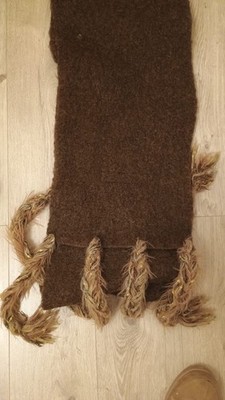    SPUK handgefilzter Wollschal / Halstuch - PRIMAL WOODLAND ENTITY    