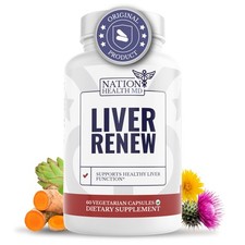 Liver Renew - Liver Cleanse Detox  Repair - Liver Support Supplement with Ar...