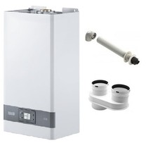 SCALDABAGNO SCALDINO A GAS RIELLO MINI 13 LN METANO CAMERA STAGNA CON KIT FUMI